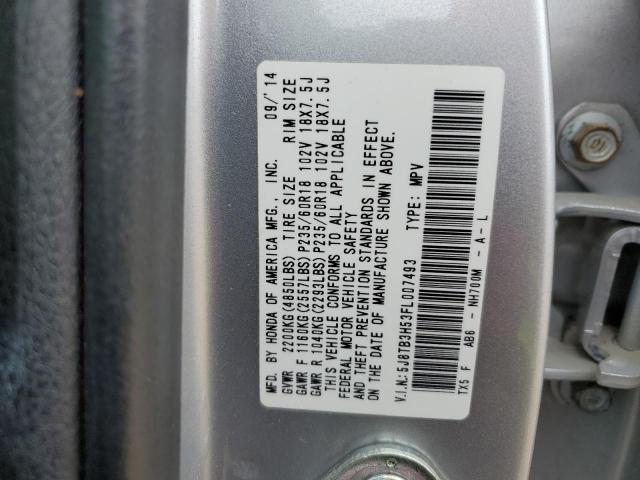 2015 ACURA RDX TECHNO - 5J8TB3H53FL007493