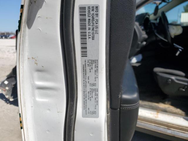 2022 DODGE DURANGO PU 1C4RDJFG7NC137304