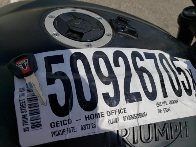 2020 TRIUMPH MOTORCYCLE STREET TRI - SMTA554S1LT978249