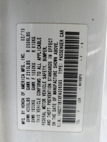 2015 HONDA ACCORD EX - 1HGCT1B7XFA009085