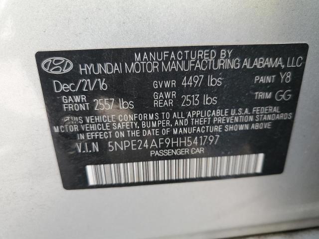 2017 HYUNDAI SONATA SE - 5NPE24AF9HH541797