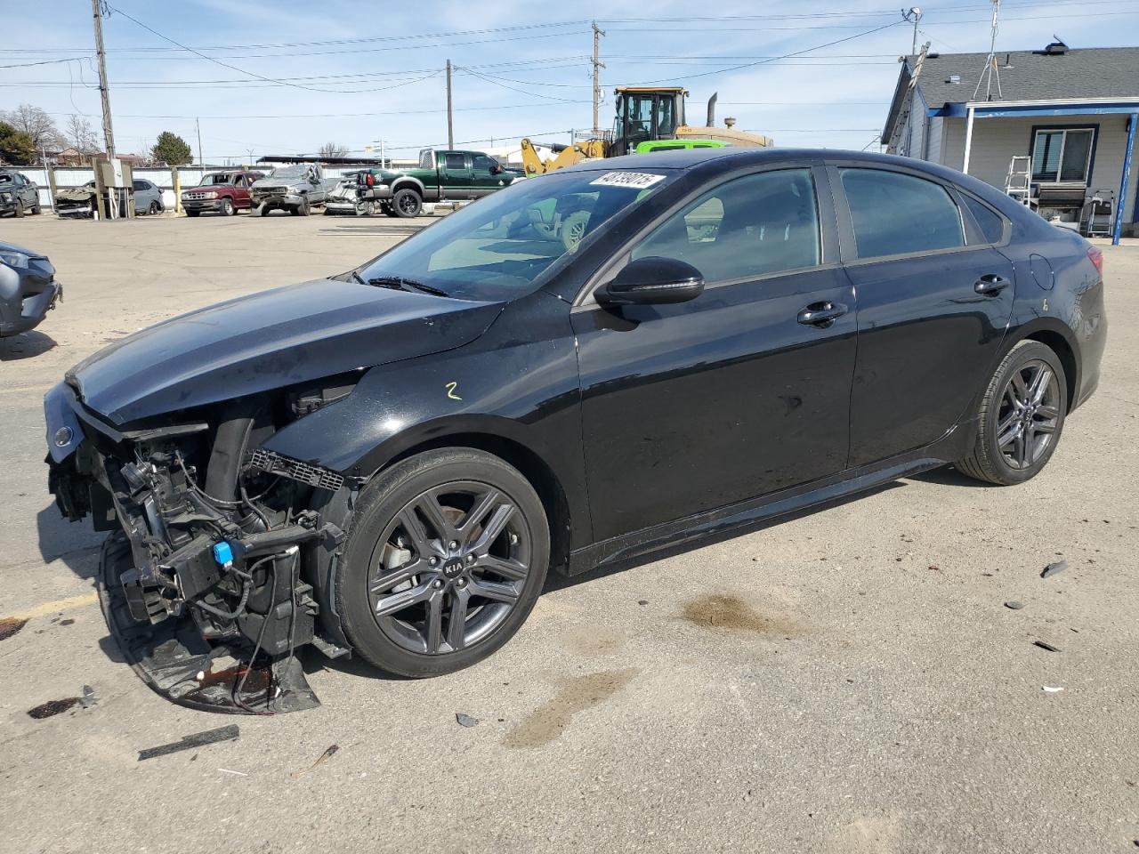 Lot #3316754425 2021 KIA FORTE GT L