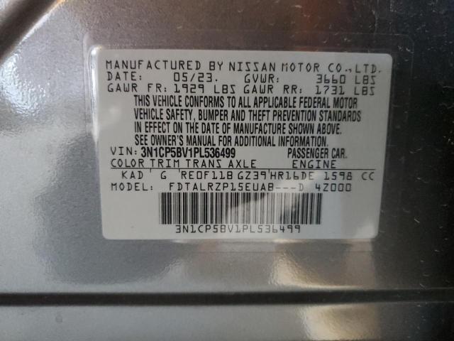 2023 NISSAN KICKS S - 3N1CP5BV1PL536499