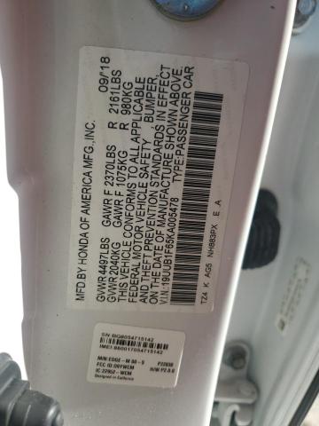 2019 ACURA TLX TECHNO - 19UUB1F65KA005478