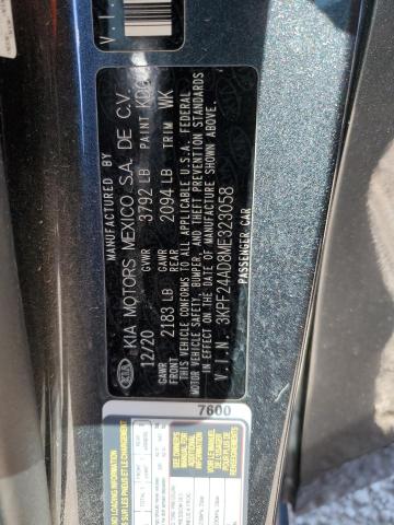 2021 KIA FORTE - 3KPF24AD8ME323058