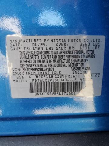 2024 NISSAN KICKS S - 3N1CP5BV2RL571801
