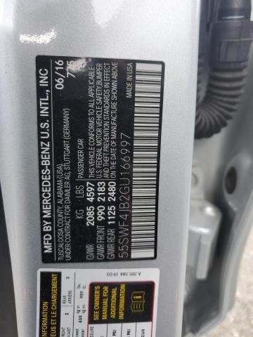 2016 MERCEDES-BENZ C 300 - 55SWF4JB2GU166997