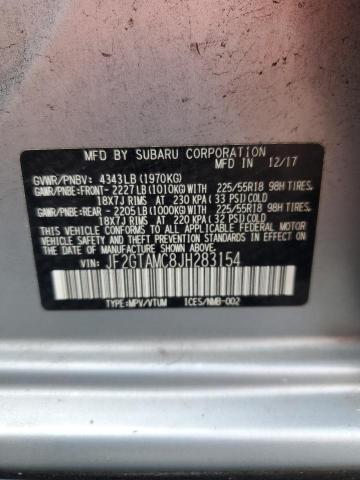2018 SUBARU CROSSTREK - JF2GTAMC8JH283154