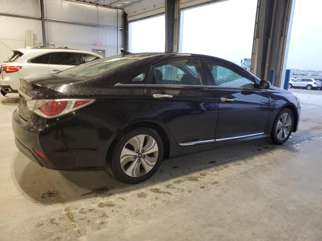 HYUNDAI SONATA HYB 2013 black  hybrid engine KMHEC4A45DA094104 photo #4
