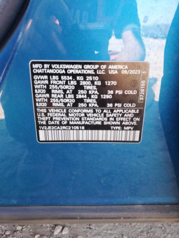 2024 VOLKSWAGEN ATLAS CROS - 1V2JE2CA2RC210518