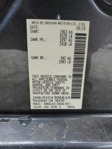 2020 NISSAN ALTIMA SR - 1N4BL4CV2LN306614