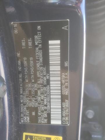 2016 TOYOTA HIGHLANDER - 5TDDKRFH0GS308984