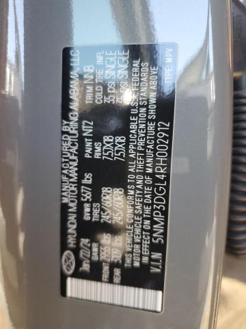 2024 HYUNDAI SANTA FE X - 5NMP3DGL4RH002912