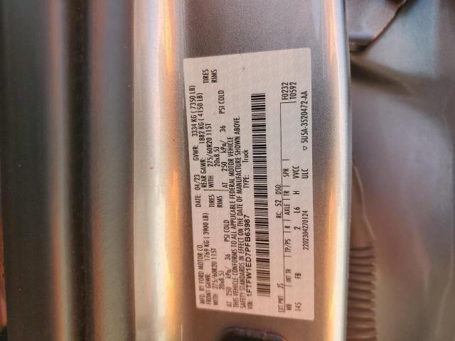 2023 FORD F150 SUPER - 1FTFW1ED7PFB63987