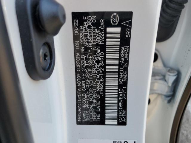 2023 LEXUS UX 250H BA JTHX6JBH1P2134910