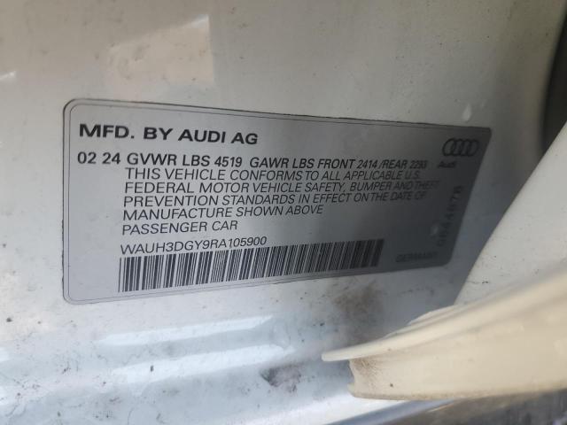2024 AUDI S3 PREMIUM - WAUH3DGY9RA105900