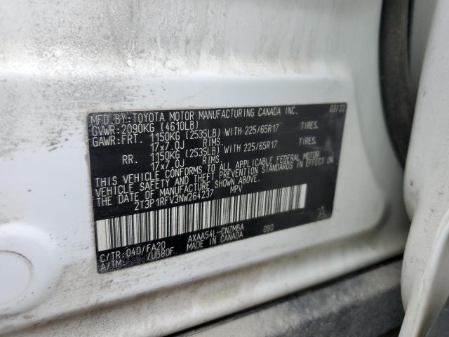 2022 TOYOTA RAV4 XLE - 2T3P1RFV3NW264237