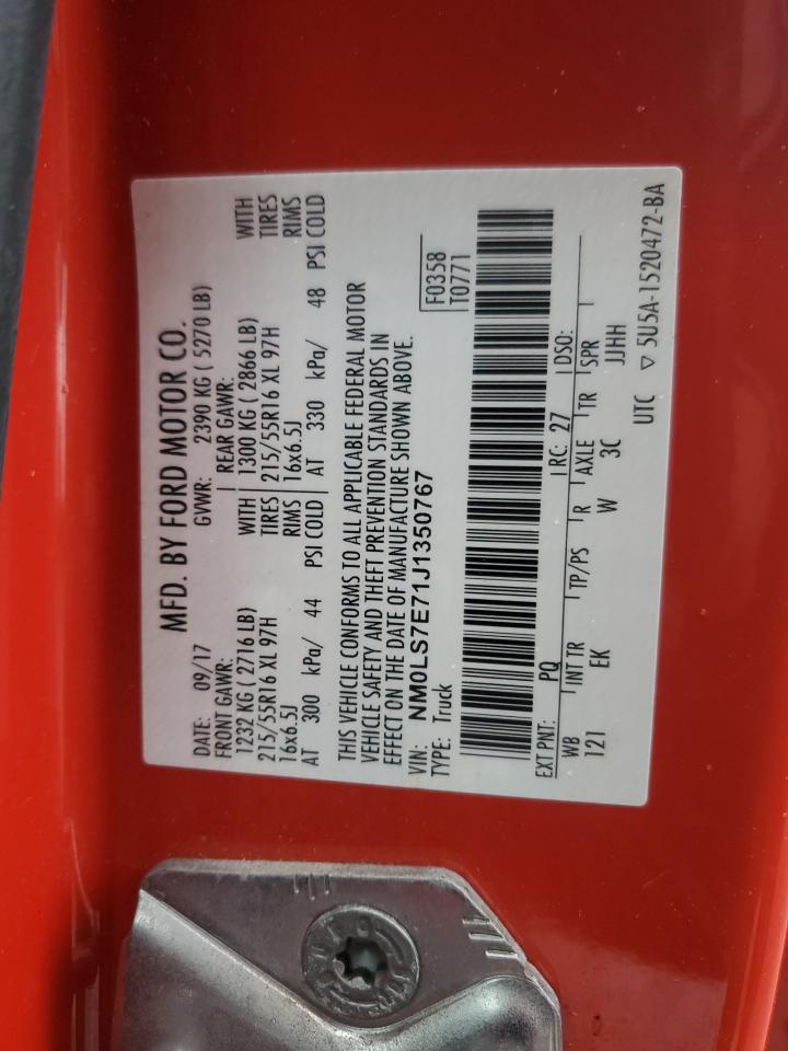 FORD TRANSIT CONNECT XL