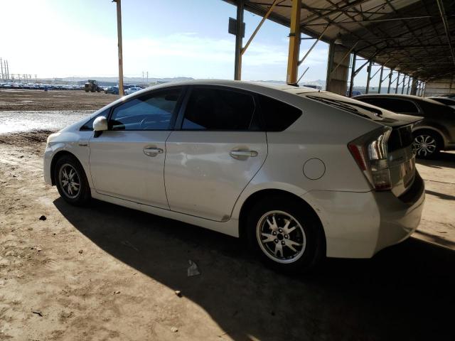 TOYOTA PRIUS 2011 white  hybrid engine JTDKN3DU0B0254044 photo #3