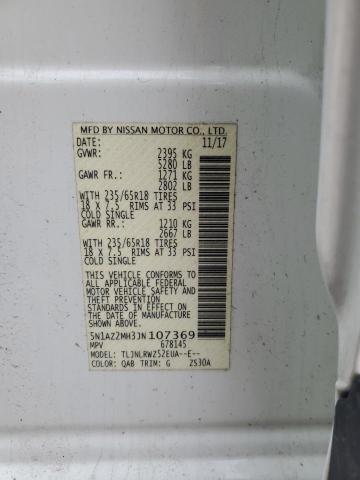 2018 NISSAN MURANO S - 5N1AZ2MH3JN107369