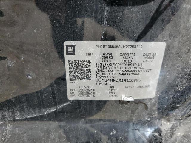 2018 CADILLAC ESCALADE E - 1GYS4HKJ3JR116995