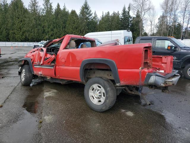 CHEVROLET SILVERADO 2006 red  gas 1GCHK24U06E121919 photo #3