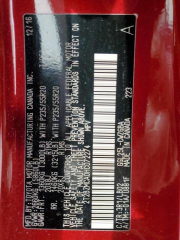 2017 LEXUS RX 350 BAS - 2T2BZMCA0HC072274