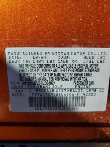 2024 NISSAN KICKS SR - 3N1CP5DV3RL504024