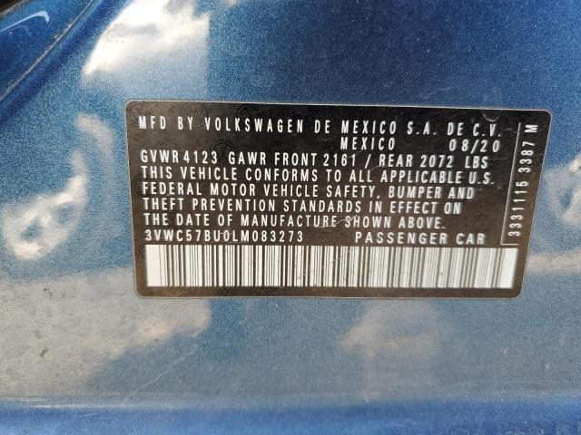 2020 VOLKSWAGEN JETTA S 3VWC57BU0LM083273