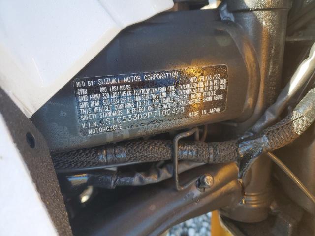 2023 SUZUKI GSX-S750 M - JS1C533D2P7100420