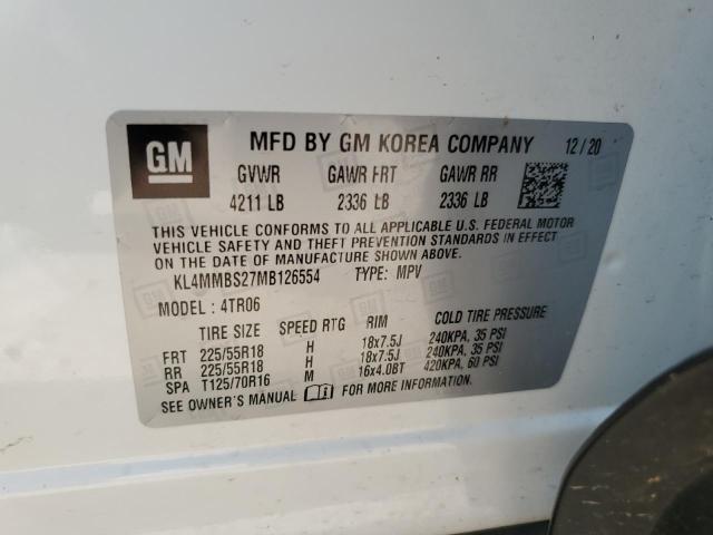 2021 BUICK ENCORE GX - KL4MMBS27MB126554