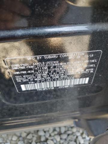 2018 SUBARU FORESTER 2 - JF2SJAEC3JH572604
