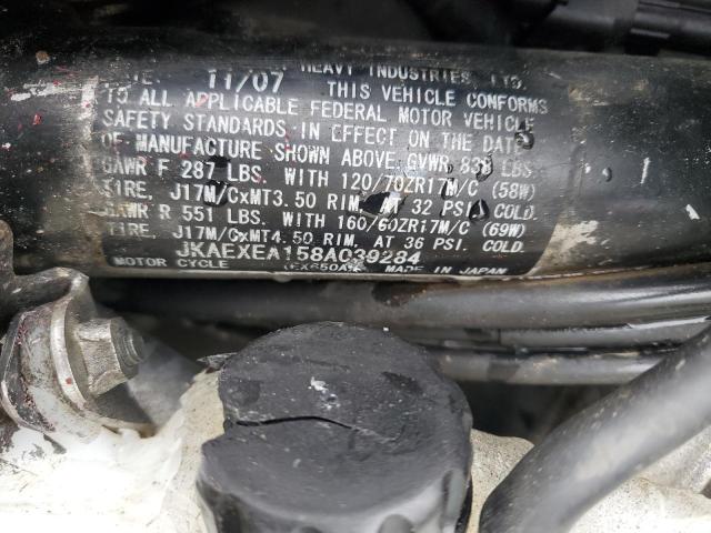 2008 KAWASAKI 1100 STX JKAEXEA158A039284