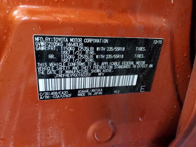 2016 TOYOTA RAV4 LIMIT - JTMDFREV9GD183359