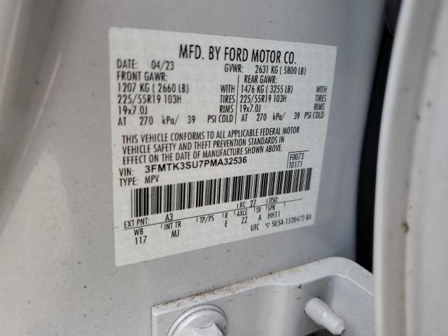 2023 FORD MUSTANG MA - 3FMTK3SU7PMA32536