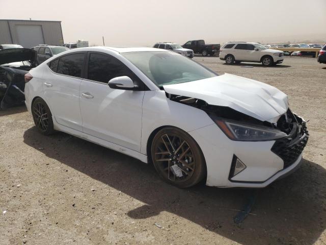 Vin: kmhd04lb2ku842433, lot: 49424575, hyundai elantra sport 20194