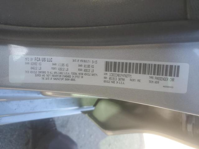 2015 CHRYSLER 200 LIMITE - 1C3CCCAB1FN702771