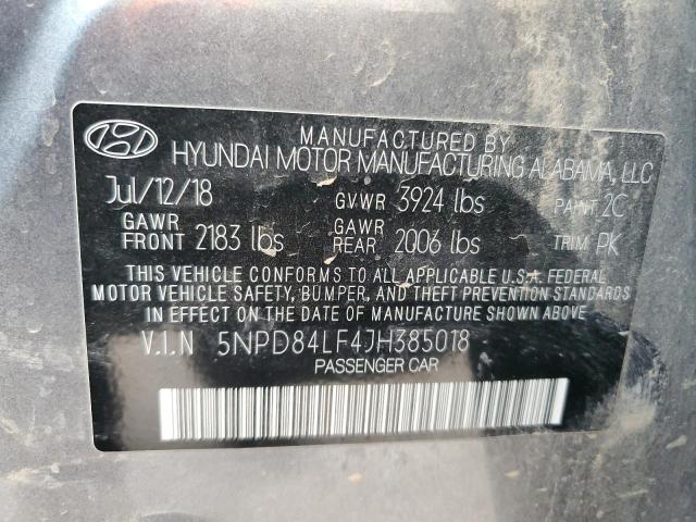 2018 HYUNDAI ELANTRA SE - 5NPD84LF4JH385018