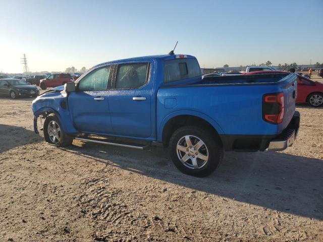 FORD RANGER XLT 2024 blue  gas 1FTER4GH1RLE01261 photo #3