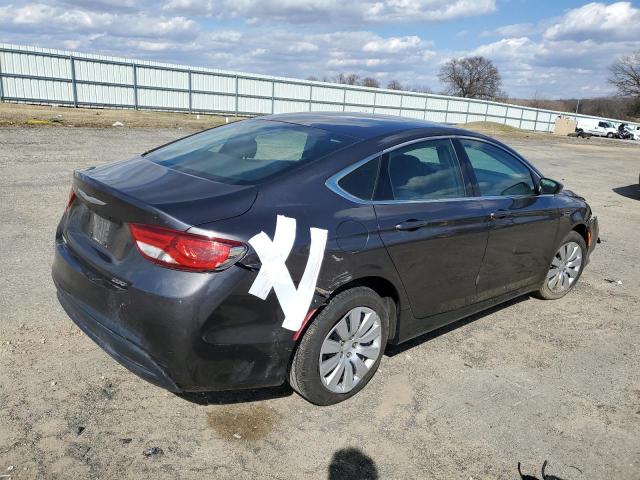 Vin: 1c3cccfb2fn643691, lot: 50728115, chrysler 200 lx 20153