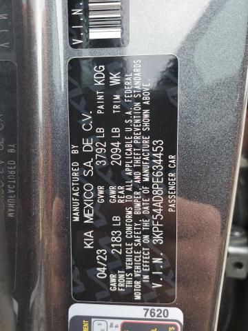 2023 KIA FORTE GT L 3KPF54AD8PE634453
