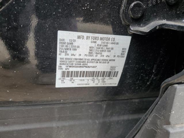 2023 FORD EXPLORER P - 1FM5K8AW6PNA01437