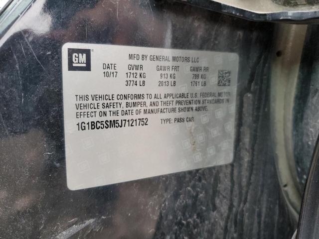 2018 CHEVROLET CRUZE LS - 1G1BC5SM5J7121752