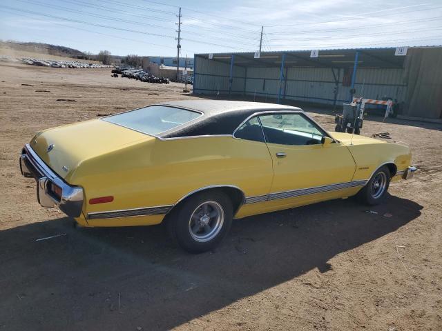 FORD GRNDTORINO 1973 yellow   3A35H136634 photo #4