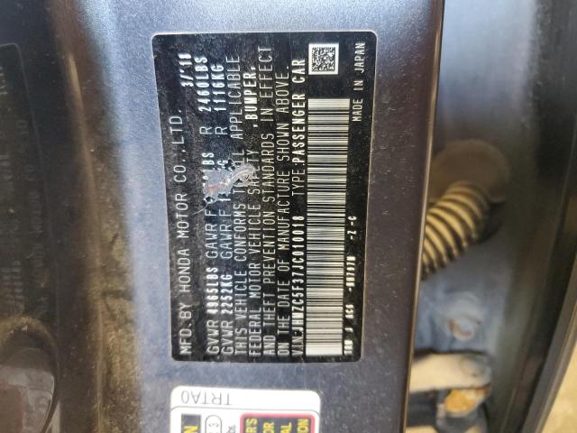 2018 HONDA CLARITY TO - JHMZC5F37JC010018