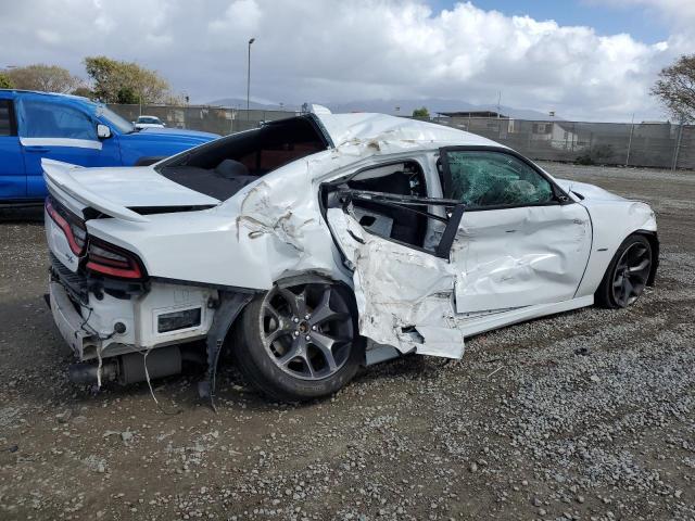DODGE CHARGER R/ 2019 white  gas 2C3CDXCT6KH633198 photo #4