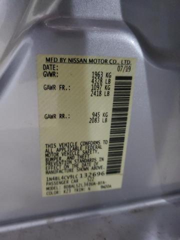 2020 NISSAN ALTIMA SR - 1N4BL4CV9LC132696