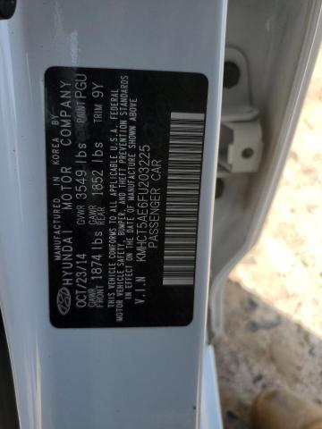2015 HYUNDAI ACCENT GS KMHCT5AE6FU203225