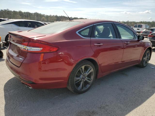 Vin: 3fa6p0vp3hr412734, lot: 50865585, ford fusion sport 20173