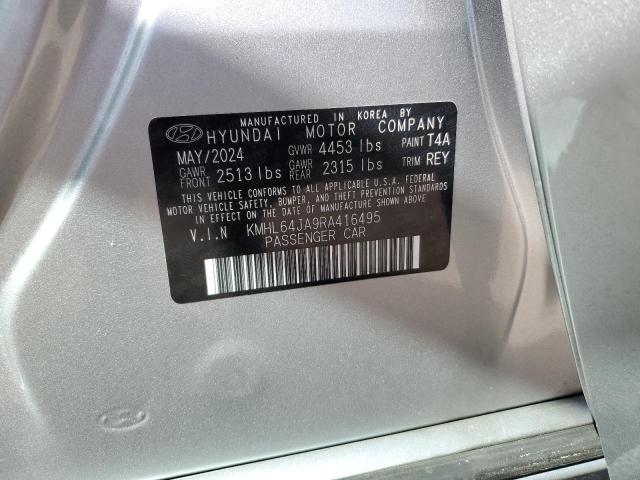 2024 HYUNDAI SONATA SEL - KMHL64JA9RA416495